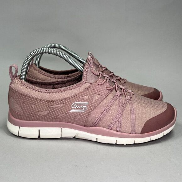 Skechers Women's Size 7.5 Gratis Tempos Air Cooled Memory Foam Sneakers - Picture 1 of 10